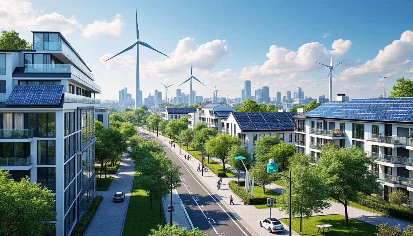 gros plan sur le visage d'une personne souriante et étonnée, tenant une petite ampoule allumée dans sa main, dans un environnement coloré et lumineux, au format 16:9.