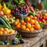 découvrez notre calendrier des fruits et légumes de saison, un guide complet mois par mois pour manger frais, local et de saison toute l'année.