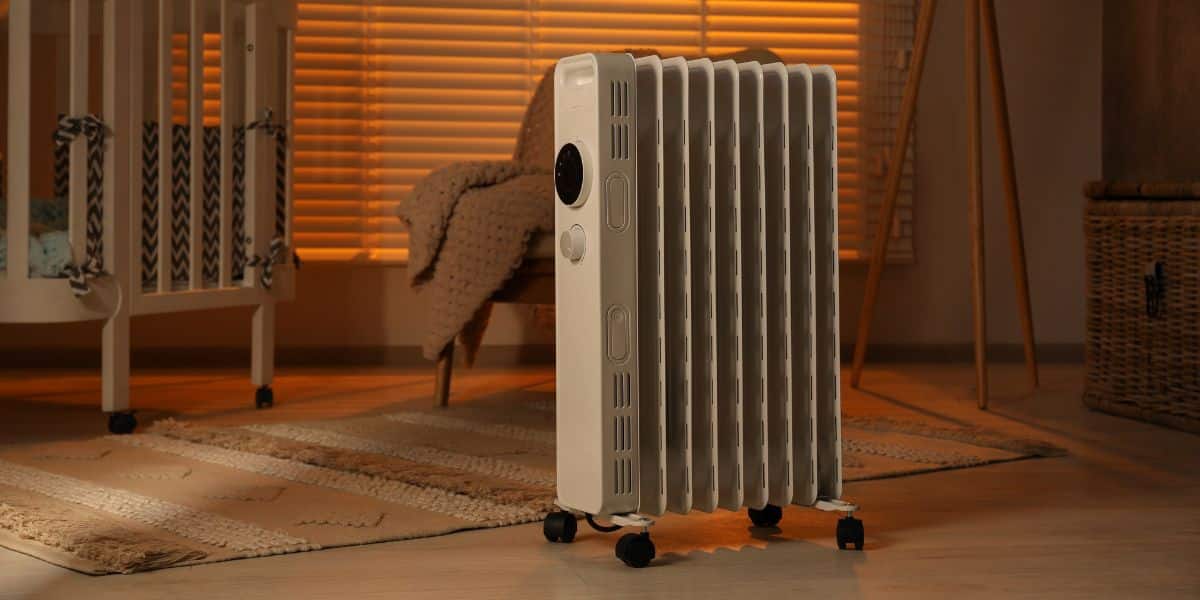 OMISOON Chauffage d'appoint 2000W, ECO Radiateur Electrique