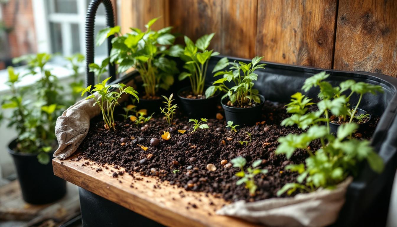 découvrez comment pratiquer le compostage obligatoire même sans jardin grâce à des solutions adaptées pour recycler vos déchets organiques en appartement ou en ville.