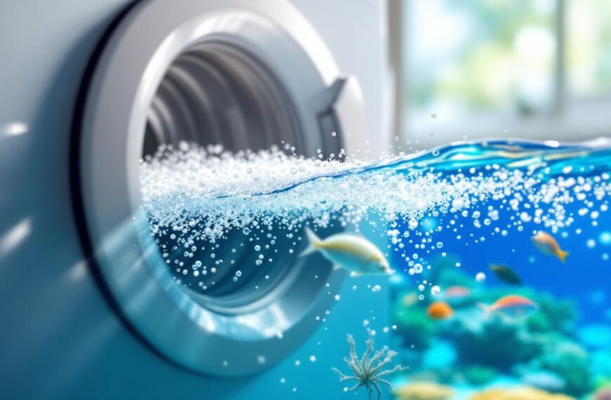 découvrez des astuces pour éviter que les microplastiques de votre machine à laver ne polluent les océans et contribuez à la protection de l'environnement.